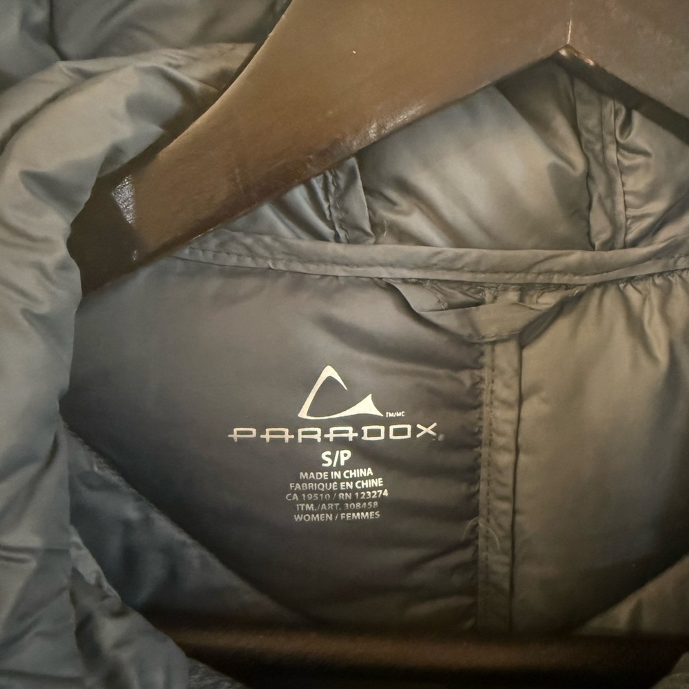 Size S Paradox Down Jacket Heathered Grey - Picture 3 of 5